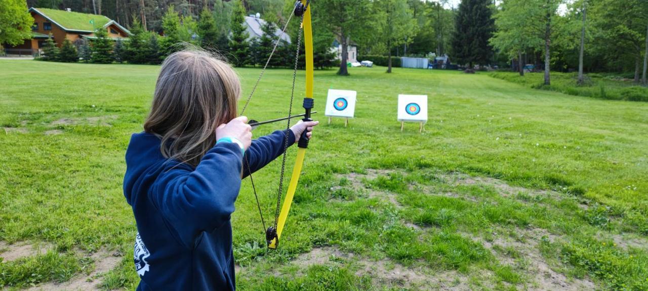 Ferienwohnung & Campingplatz Vor Dem Berg Heideblick Eksteriør bilde