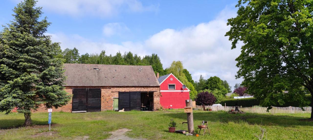 Ferienwohnung & Campingplatz Vor Dem Berg Heideblick Eksteriør bilde